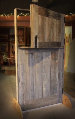 #10 Dutch door from reclaimed barn boards