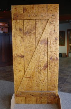 #13 Plank w/ ledge & heavy distress (pine)