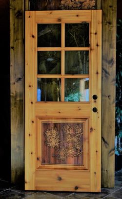#15 6lite lower panel pine bough (cedar)