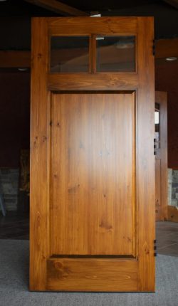#21 2lite w/ knotty panel (pine)