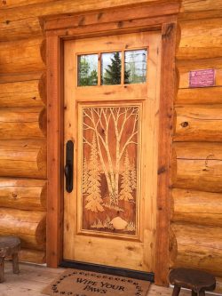 #22 3lite birch & pines (pine)