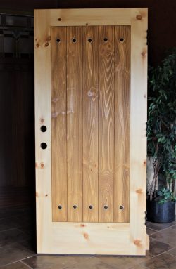 #24 Textured plank w/ clavos (pine)