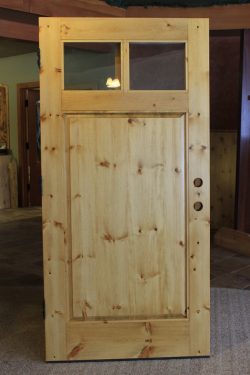 #27 2lite w/ panel (pine)