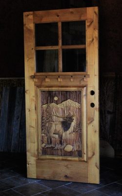 #4 4lite mountain elk w/ ledge (pine)