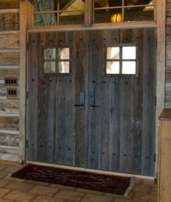 #5 Original surface dbl. plank doors (fir)