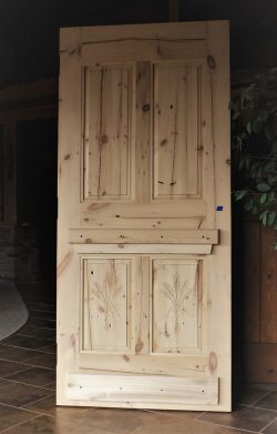#8 4 panel w/ ledge (reclaimed pine)